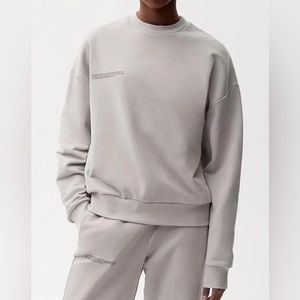 Pangaia Grey Medium Crewneck Sweater